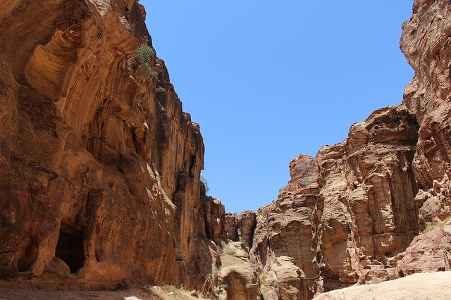 הורדה חינם Jordan Petra Siq - תמונה או תמונה בחינם לעריכה עם עורך התמונות המקוון GIMP