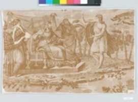 Free download Joseph interpreting Pharoahs dreams from the Story of Joseph free photo or picture to be edited with GIMP online image editor