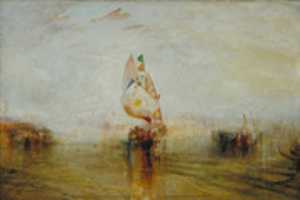 Free download Joseph Mallord William Turner, The Sun Of Venice Going To Sea free photo or picture to be edited with GIMP online image editor
