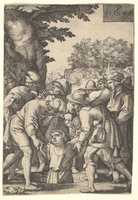 Free download Joseph Put into the Well, from The Story of Joseph free photo or picture to be edited with GIMP online image editor