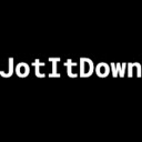 JotItDown  screen for extension Chrome web store in OffiDocs Chromium