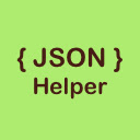 JSONHelper  screen for extension Chrome web store in OffiDocs Chromium