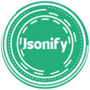 Jsonify  screen for extension Chrome web store in OffiDocs Chromium