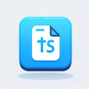 JSON to TypeScript Converter  screen for extension Chrome web store in OffiDocs Chromium