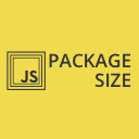 JS Package Size  screen for extension Chrome web store in OffiDocs Chromium
