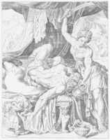 Free download Judith Slaying Holofernes, from The Power of Women, plate 5 free photo or picture to be edited with GIMP online image editor