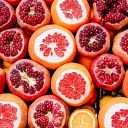 Juicy red pomegranate  screen for extension Chrome web store in OffiDocs Chromium