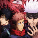 Jujutsu Kaisen HD Wallpapers New Tab  screen for extension Chrome web store in OffiDocs Chromium