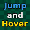 Jump and Hover Game  screen for extension Chrome web store in OffiDocs Chromium