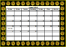 Free download June 2010 Calendar DOC, XLS or PPT template free to be edited with LibreOffice online or OpenOffice Desktop online