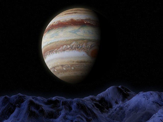 Téléchargement gratuit de l'image gratuite d'astronomie spatiale de Jupiter Ganymède à modifier avec l'éditeur d'images en ligne gratuit GIMP