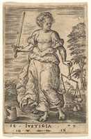 Free download Justice, from The Seven Virtues and Knowledge free photo or picture to be edited with GIMP online image editor