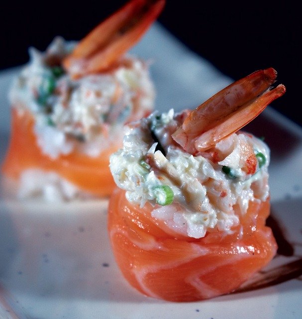Descarga gratuita Jyo Sushi Shrimp: foto o imagen gratuita para editar con el editor de imágenes en línea GIMP