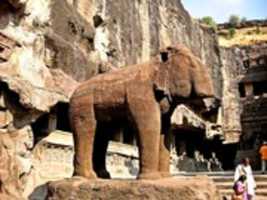Free download Kailasa, o templo de Shiva em Ellora free photo or picture to be edited with GIMP online image editor