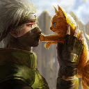 Kakashi And Nine Tails Cat Live Wallpaper  screen for extension Chrome web store in OffiDocs Chromium