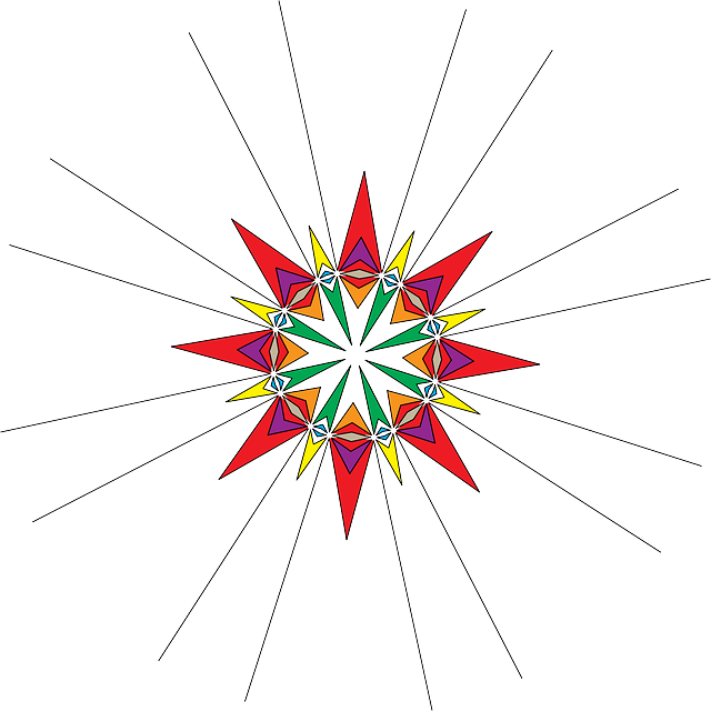 Descarga gratuita Caleidoscopio Mandala Colores - Gráficos vectoriales gratis en Pixabay ilustración gratuita para editar con GIMP editor de imágenes en línea gratuito