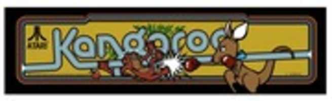 Free download kangaroo_artwork_arcade free photo or picture to be edited with GIMP online image editor