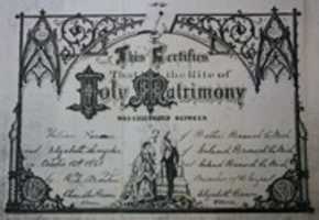 Free download Kanouse / Snyder Marriage Certificate free photo or picture to be edited with GIMP online image editor