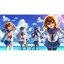 Kantai Theme 11 1600x900  screen for extension Chrome web store in OffiDocs Chromium