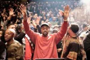 Free download Kanye West - Yeezy Season 3 at Madison Square Garden free photo or picture to be edited with GIMP online image editor