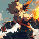 Katsuki Bakugo Wallpaper  screen for extension Chrome web store in OffiDocs Chromium