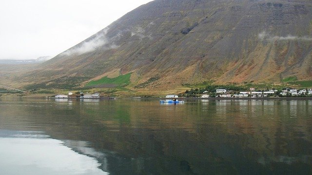 Free download Kayak Isafjordur Iceland -  free photo or picture to be edited with GIMP online image editor