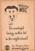 Free download KDKA Welcome WIIC (Sept. 1957) free photo or picture to be edited with GIMP online image editor