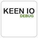 Keen Debugger  screen for extension Chrome web store in OffiDocs Chromium