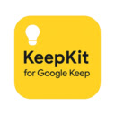 KeepKit  screen for extension Chrome web store in OffiDocs Chromium