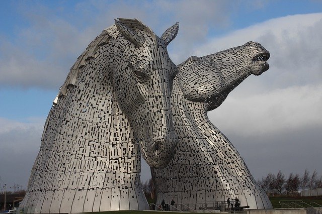 무료 다운로드 Kelpies Hourse Art - 무료 사진 또는 GIMP 온라인 이미지 편집기로 편집할 수 있는 그림