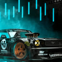 Ken Block Hoonicorn Mustang Live Wallpaper  screen for extension Chrome web store in OffiDocs Chromium