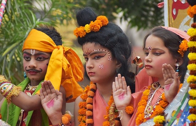 Bezpłatne pobieranie Kids Costume Ramleela - darmowe zdjęcie lub obraz do edycji za pomocą internetowego edytora obrazów GIMP