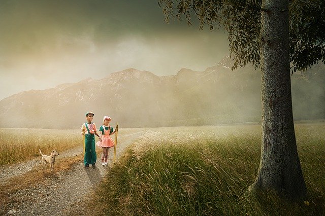 Free download Kids Nature Tree -  free photo or picture to be edited with GIMP online image editor