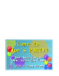 Descarga gratis la plantilla Kids Party invite DOC, XLS o PPT gratis para editar con LibreOffice en línea o OpenOffice Desktop en línea