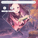 Kimetsu no Yaiba Nezuko  screen for extension Chrome web store in OffiDocs Chromium