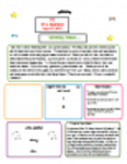 Free download Kindergarten Newsletter DOC, XLS or PPT template free to be edited with LibreOffice online or OpenOffice Desktop online