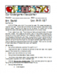 Free download Kindergarten Newsletter 1.2 DOC, XLS or PPT template free to be edited with LibreOffice online or OpenOffice Desktop online