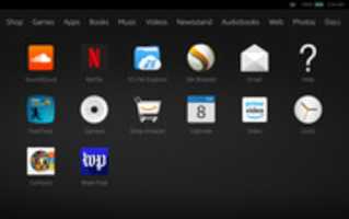 Free download Kindle Fire HDX (3rd Generation) home screen free photo or picture to be edited with GIMP online image editor