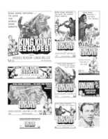 Free download King Kong Escapes Ad Sheet free photo or picture to be edited with GIMP online image editor