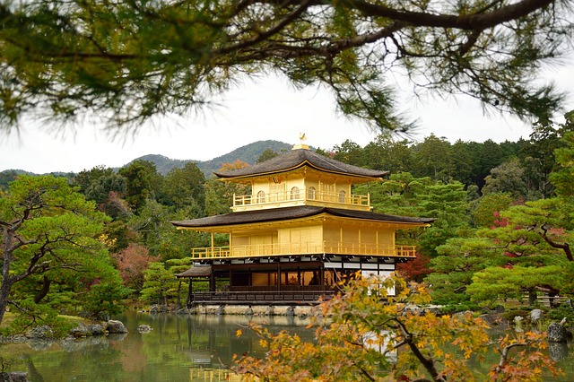 Free download kinkaku ji temple kyoto japan free picture to be edited with GIMP free online image editor