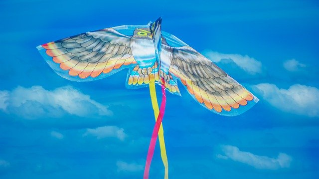 Gratis download Kite Sky Flying - gratis foto of afbeelding om te bewerken met GIMP online afbeeldingseditor