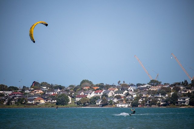 Безкоштовно завантажте Kite Surfer Winder Sport - безкоштовне фото або зображення для редагування за допомогою онлайн-редактора зображень GIMP