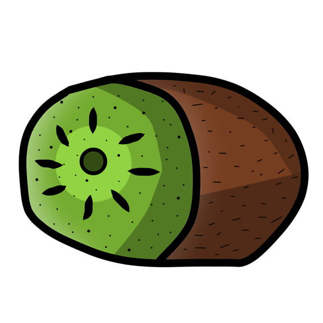 Descarga gratuita Kiwi Fruit Shell - ilustración gratuita para ser editada con GIMP editor de imágenes en línea gratuito
