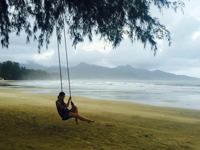 Скачать бесплатно klong prao beach thailand asia бесплатное изображение для редактирования с помощью бесплатного онлайн-редактора изображений GIMP