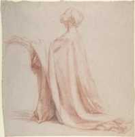 Free download Kneeling Draped Figure free photo or picture to be edited with GIMP online image editor