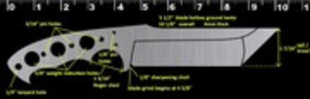 Free download Knife Template Version 4 free photo or picture to be edited with GIMP online image editor