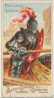 Free download Knights Lance, from the Arms of All Nations series (N3) for Allen & Ginter Cigarettes Brands free photo or picture to be edited with GIMP online image editor