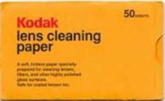 Free download Kodak 50 Sheet Lens Cleaning Paper free photo or picture to be edited with GIMP online image editor