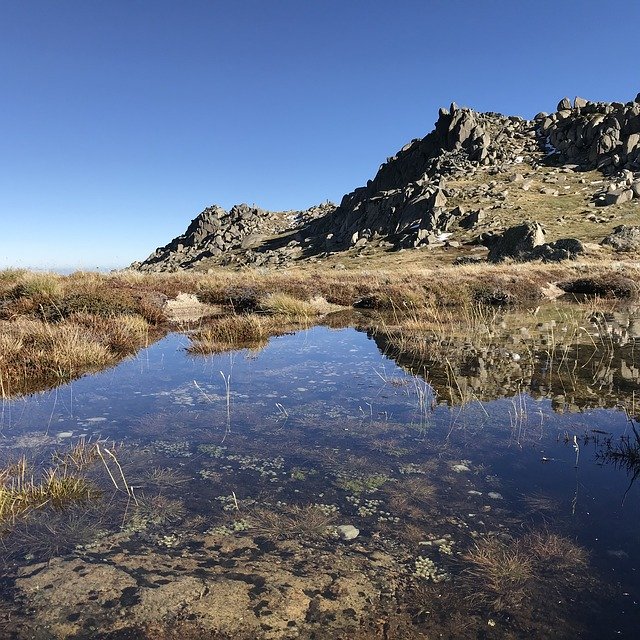 Descarga gratuita Kosciousko National Park Mirror: foto o imagen gratuita para editar con el editor de imágenes en línea GIMP