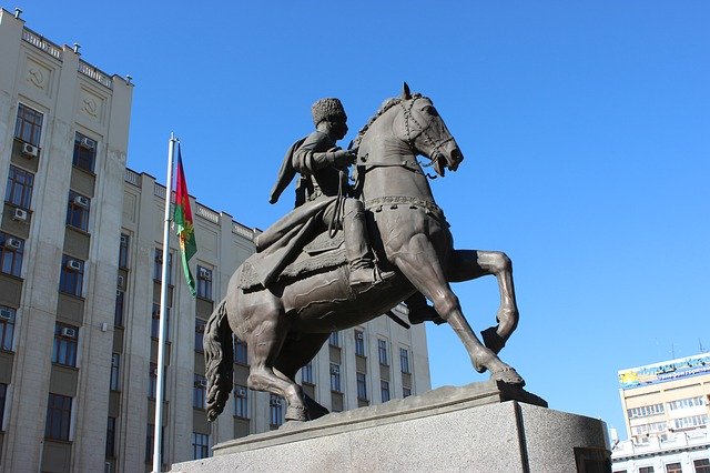 Free download Krasnodar Monument Sculpture -  free photo or picture to be edited with GIMP online image editor